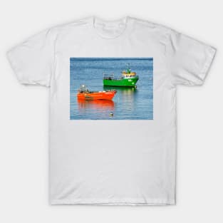 Two boats, Cascais, Portugal T-Shirt